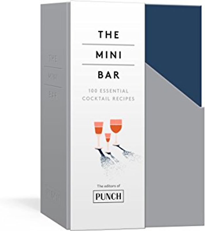 The Mini Bar: 100 Essential Cocktail Recipes; 8 Notebook Set