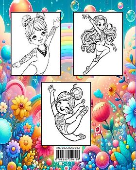 Livre de Coloriage de Gymnastique
