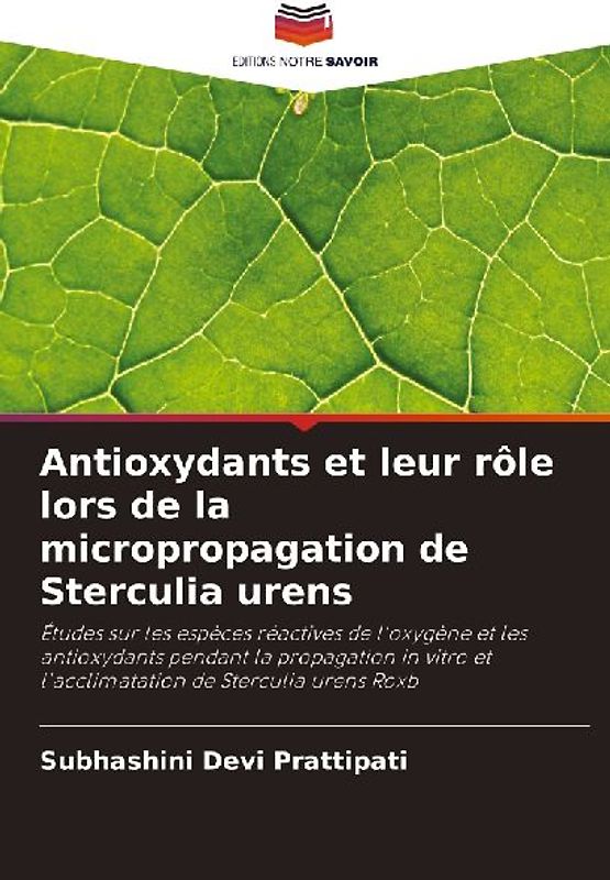 Antioxydants et leur rôle lors de la micropropagation de Sterculia urens