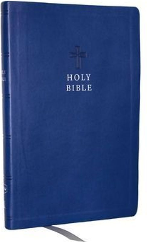 KJV Holy Bible: Value Ultra Thinline, Blue Leathersoft, Red Letter, Comfort Print: King James Version