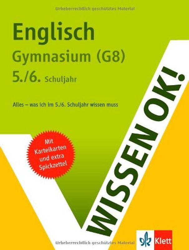 Wissen ok! Englisch 5./6. Schuljahr Gymnasium (G8)