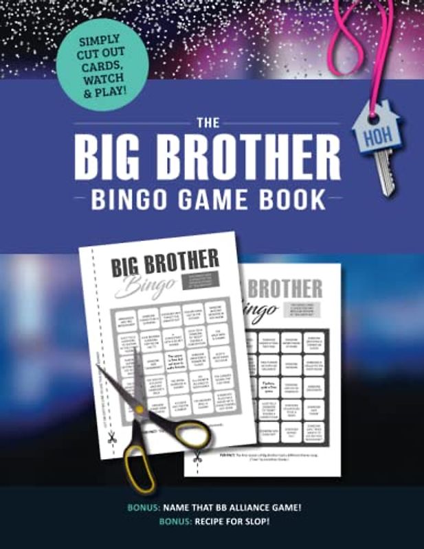 The Big Brother Bingo Game Book: Cut-and-Play Bingo Boards for the Ultimate Fan of the TV Show – with bonus trivia!