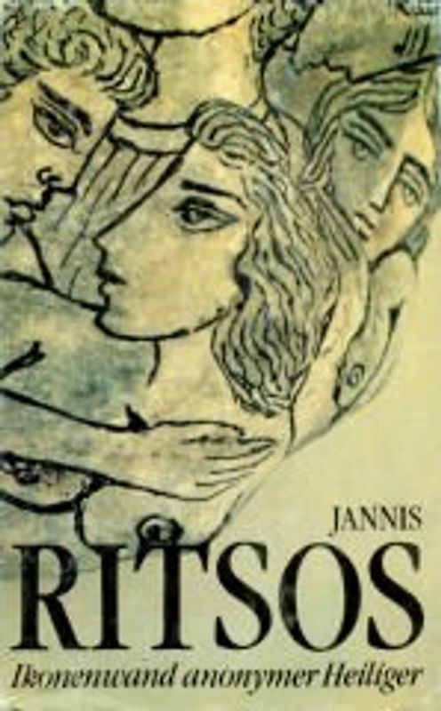 Ikonenwand anonymer Heiliger