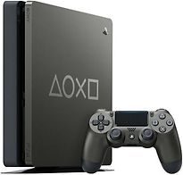 Image of Sony PlayStation 4 slim 1 TB [Days of Play Limeted Edition incl. Wireless Controller] steel black (Refurbished)