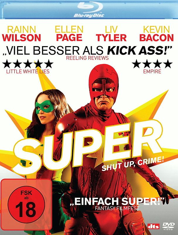Super - Shut Up, Crime! Blu-ray Disc