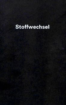 Stoffwechsel