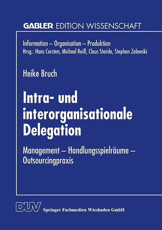 Intra- und interorganisationale Delegation