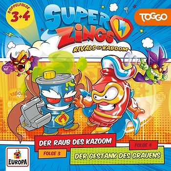 Folge 3: Der Raub des Kazoom/Folge 4: Der Gestan