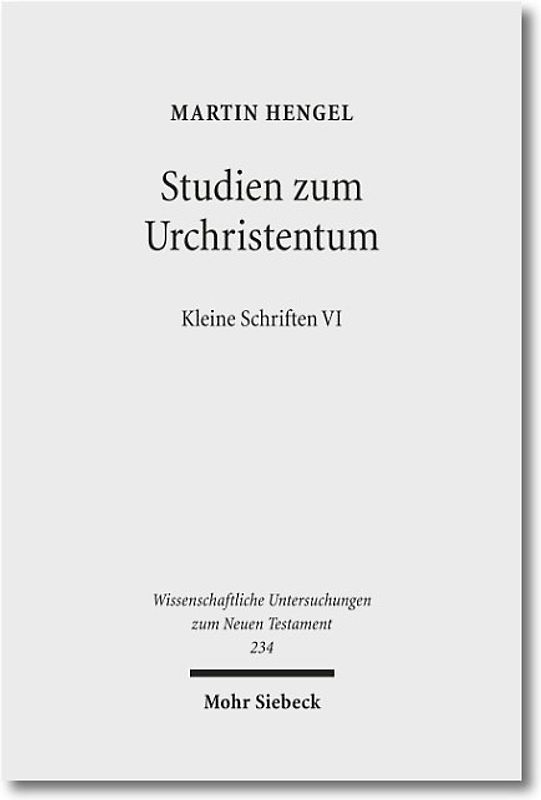 Studien zum Urchristentum