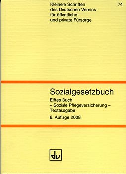 Sozialgesetzbuch Elftes Buch (SGB XI)