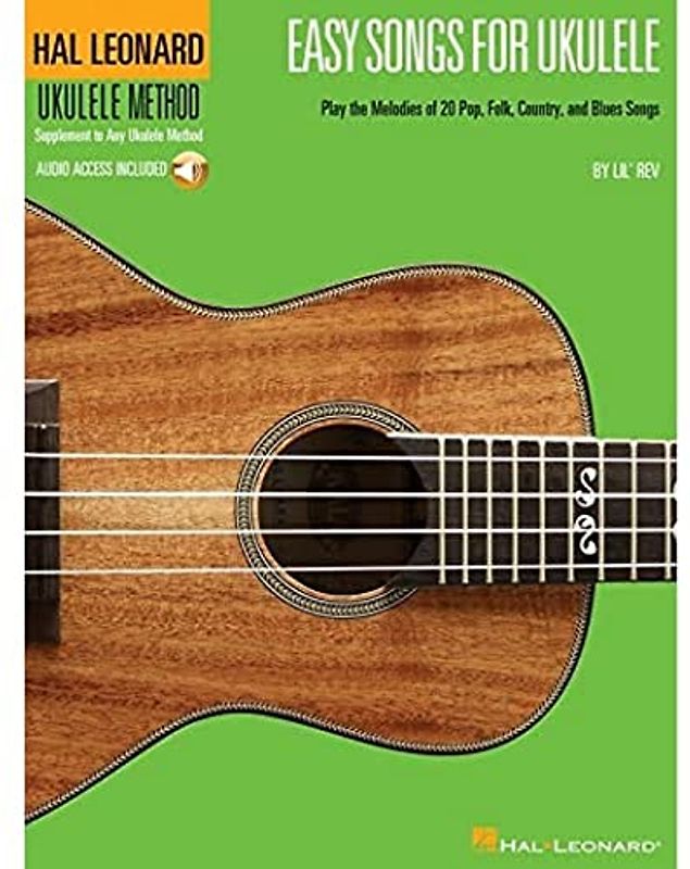 Easy Songs For Ukulele Uke Book/Cd (Hal Leonard Ukulele Method) - Various