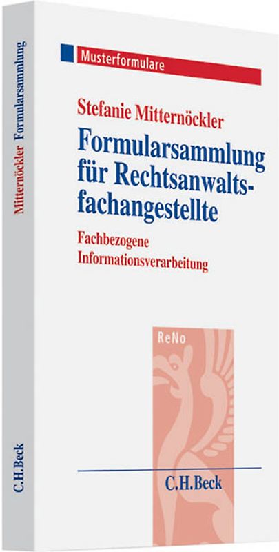 Formularsammlung für Rechtsanwaltsfachangestellte