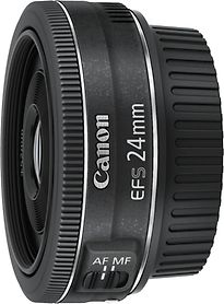 Canon EF-S 24 mm F2.8 STM 52 mm Objectif (adapté à Canon EF-S) noir