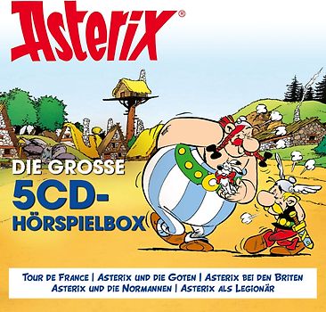 Asterix - Die große 5-CD Hörspielbox Vol. 2