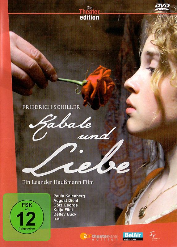 Die Theater Edition: Kabale und Liebe - Friedrich Schiller DVD