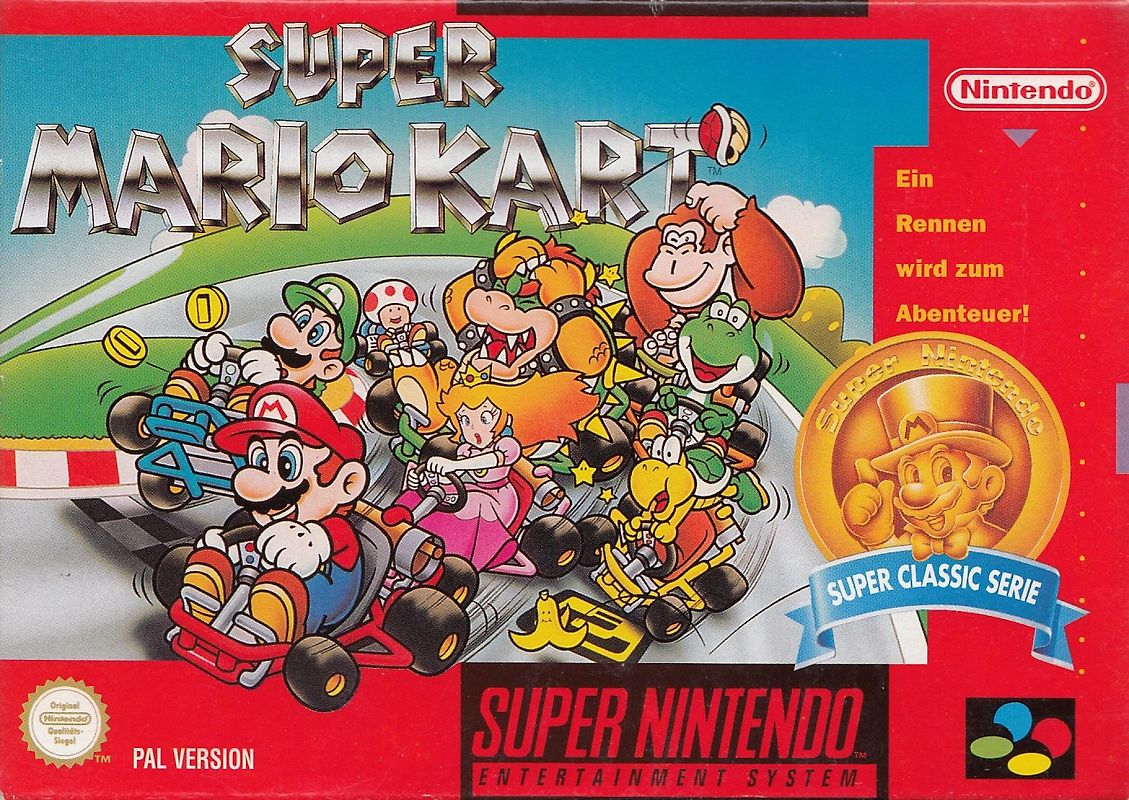 Super Mario Kart Super Nintendo
