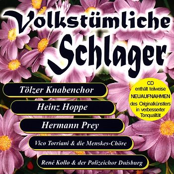 Various - Volkstümliche Schlager (Enth.Re-Recordings)