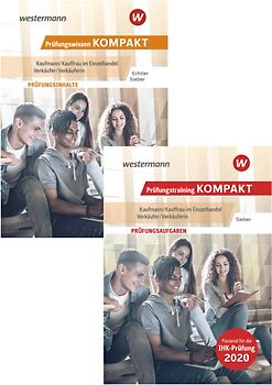 Prüfungswissen kompakt / Prüfungswissen KOMPAKT + Prüfungstraining KOMPAKT - Kaufmann/Kauffrau im Einzelhandel - Verkäufer/in