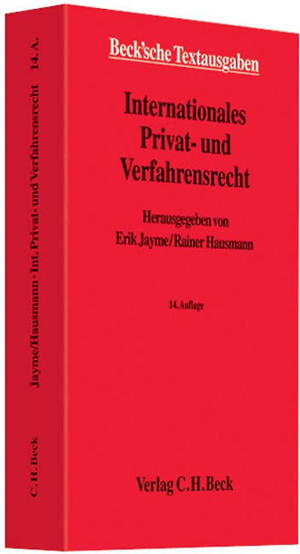 Internationales Privat- und Verfahrensrecht