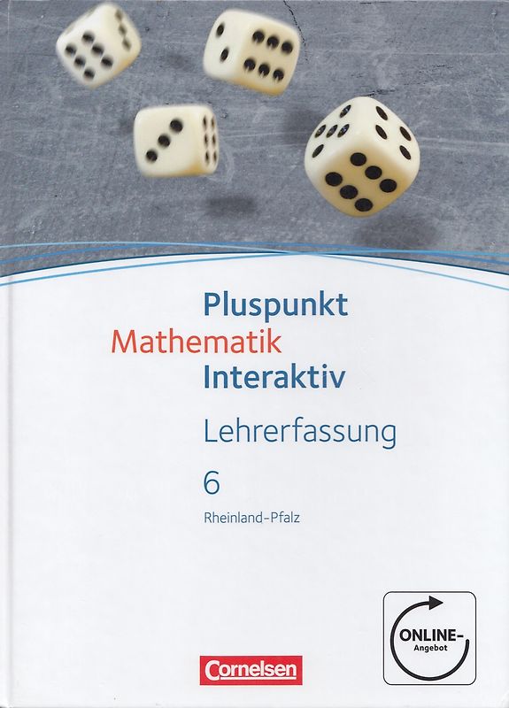 Pluspunkt Mathematik interaktiv 6: Lehrerfassung für Rheinland-Pfalz - Peter Borneleit [Gebundene Ausgabe]