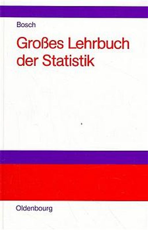 Großes Lehrbuch der Statistik