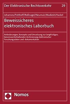 Beweissicheres elektronisches Laborbuch