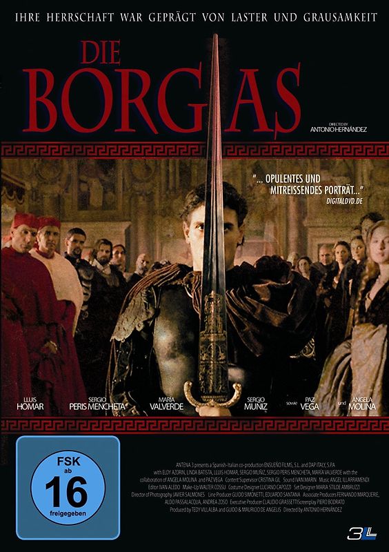 Die Borgias DVD
