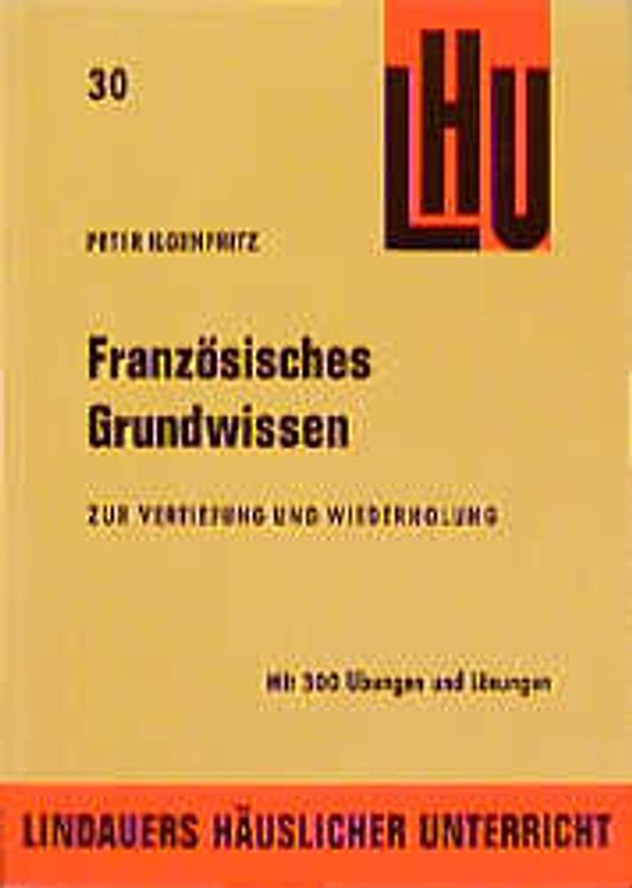 LHU 30 Französisches Grundwissen