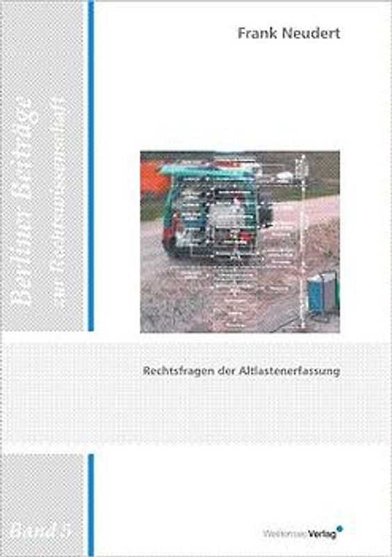 Rechtsfragen der Altlastenerfassung