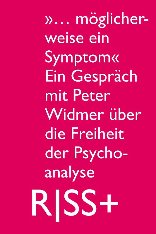 RISS+ "...möglicherweise ein Symptom"