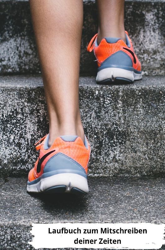 Laufbuch zum Mitschreiben deiner Zeiten