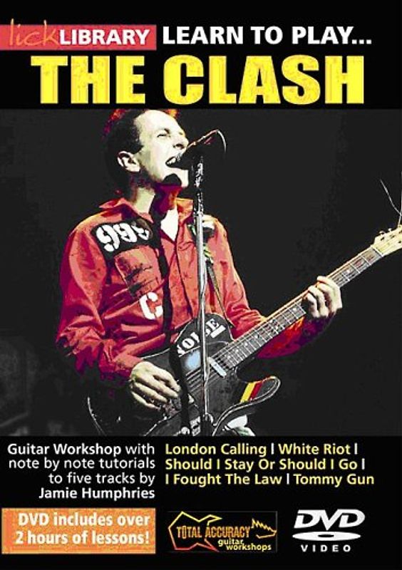 Learn to Play - Lick Library - Learn to Play: The Clash DVD