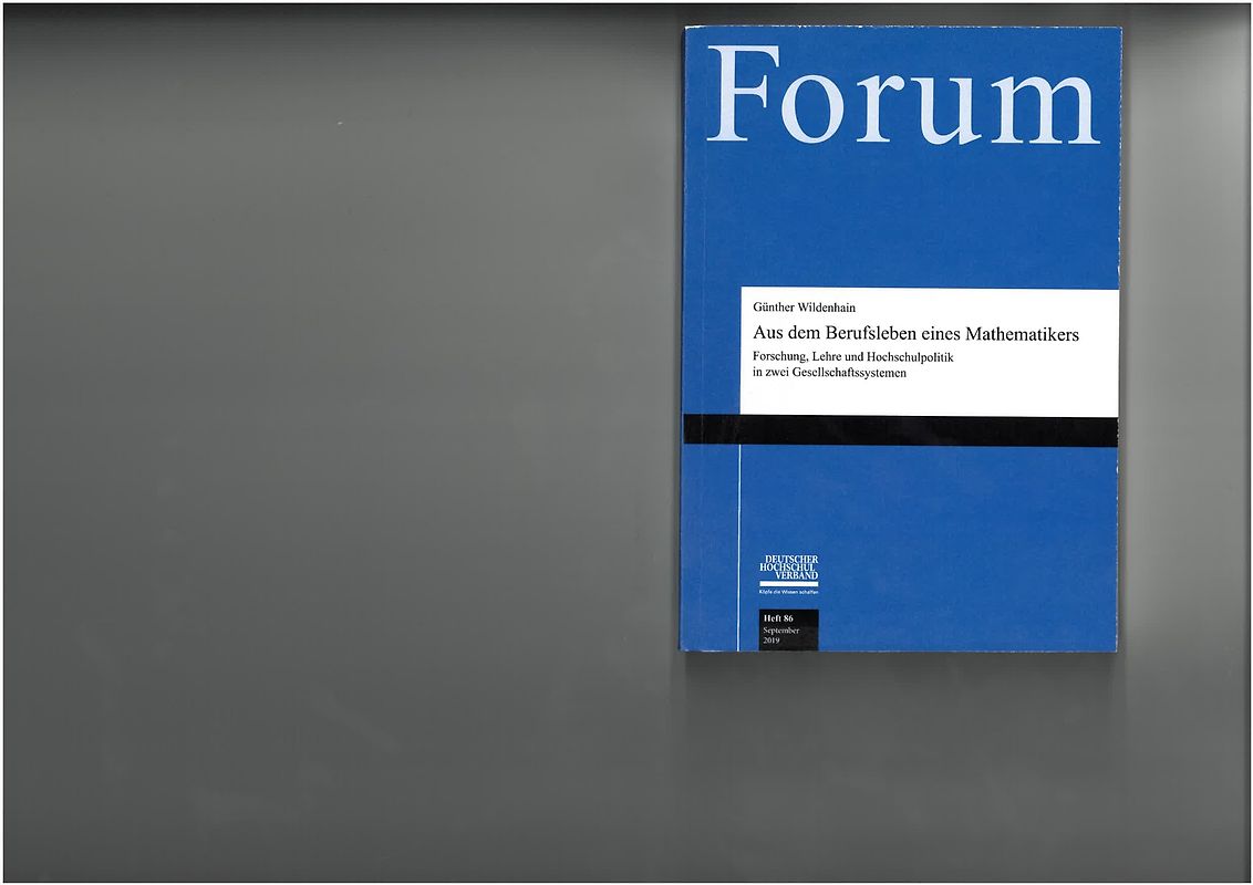 Aus dem Berufsleben eines Mathematikers