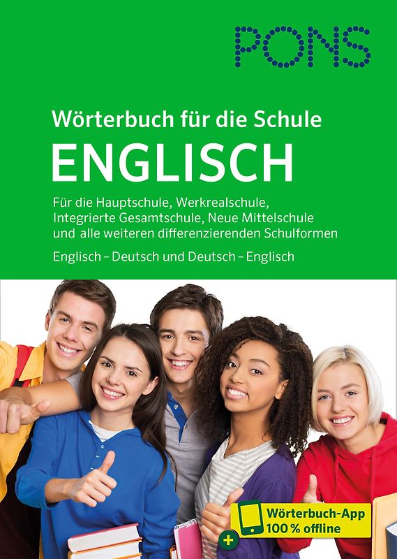 PONS Wörterbuch für die Schule Englisch