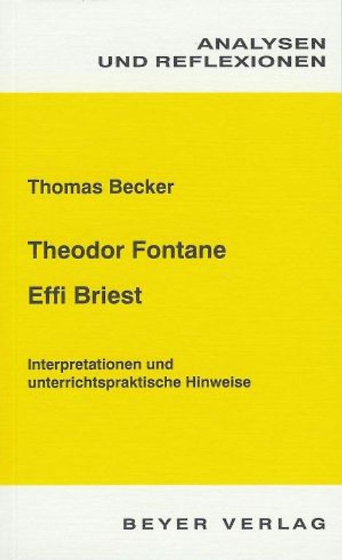 Fontane,Theodor - Effi Briest