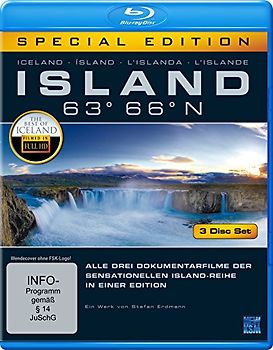 Island 63° 66° N - Eine phantastische Reise durch ein phantastisches Land Blu-ray Disc