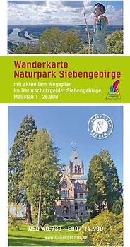 Wanderkarte Naturpark Siebengebirge