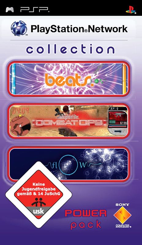 PlayStation Network Collection: Power pack (Syphon Filter-Combat Ops, Beats & Flow) PlayStation Portable