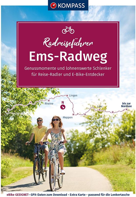 KOMPASS Radreiseführer EmsRadweg