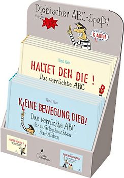 Verkaufsdisplay "Diebischer ABC-Spaß"