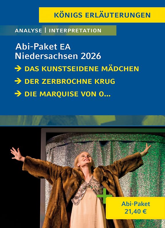 Abitur Niedersachsen 2026 EA Deutsch - Abi-Paket