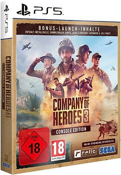 Company of Heroes 3 Launch Edition [Steel Book] PlayStation 5