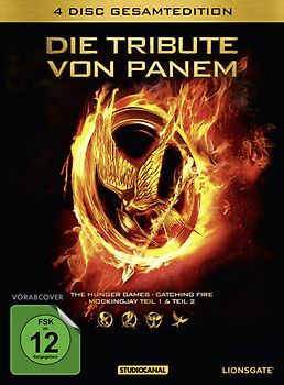 Die Tribute von Panem - Gesamtedition [4 DVDs] DVD