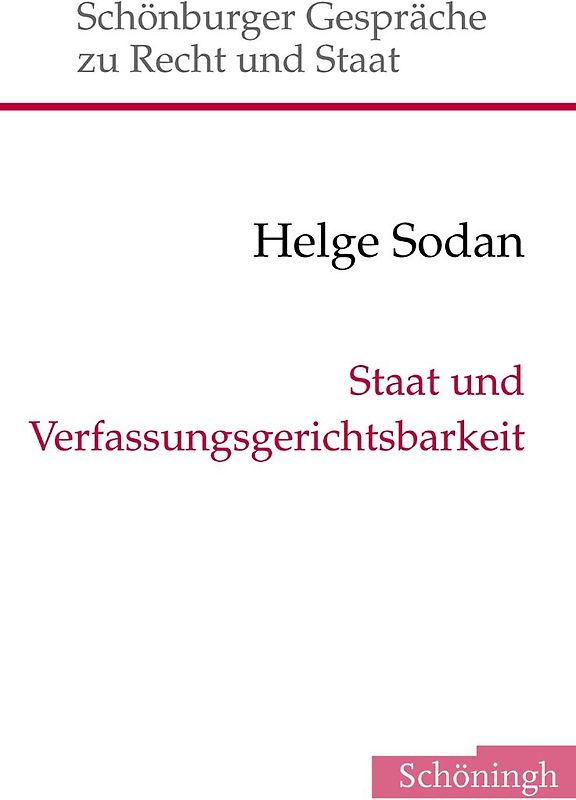 Staat und Verfassungsgerichtsbarkeit