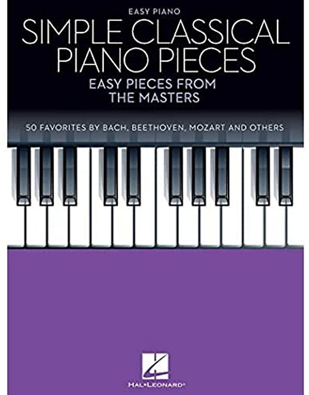 Simple Classical Piano Pieces: Easy Pieces from the Masters