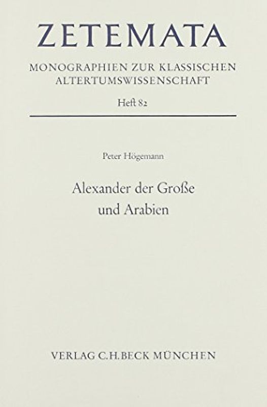 Alexander der Große und Arabien