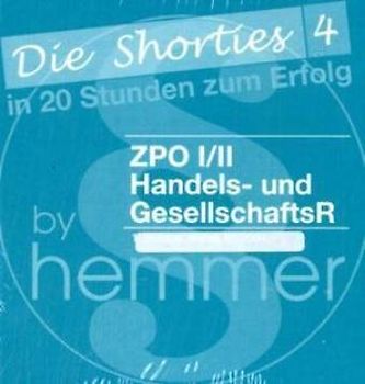ZPO I/II, GesellR, HandelsR