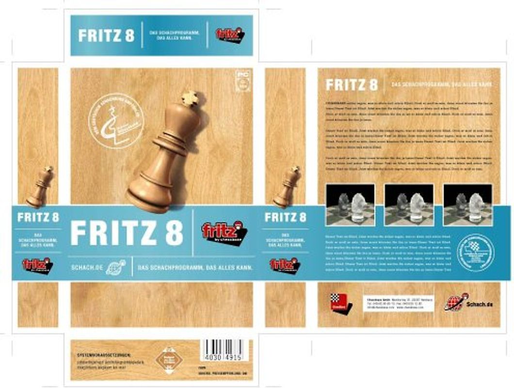 Fritz 8 PC Spiele