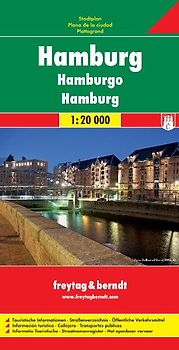 Hamburg, Stadtplan 1:20.000