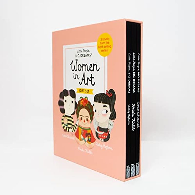 Little People, Big Dreams: Women in Art, 3 Vols.: 3 books from the best-selling series! Coco Chanel - Frida Kahlo - Audrey Hepburn